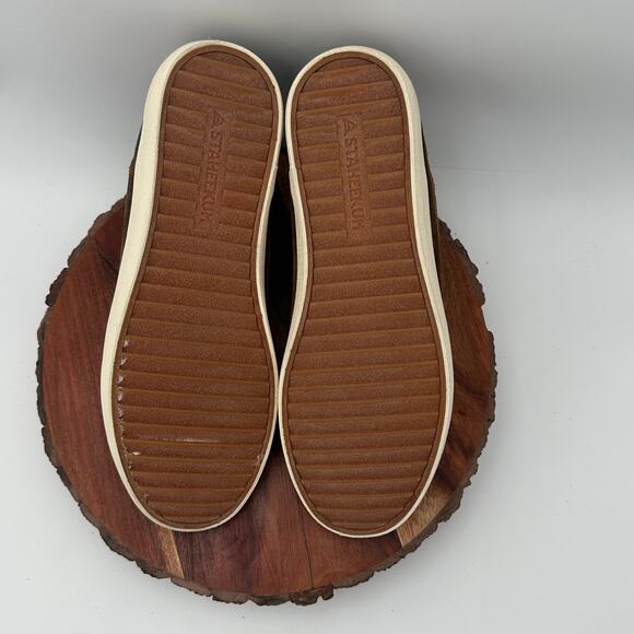 Staheekum Mens Chelsea Shoes 9M Brown Memory Foam Mesh Lining NWOB Travel Preppy - Picture 7 of 11